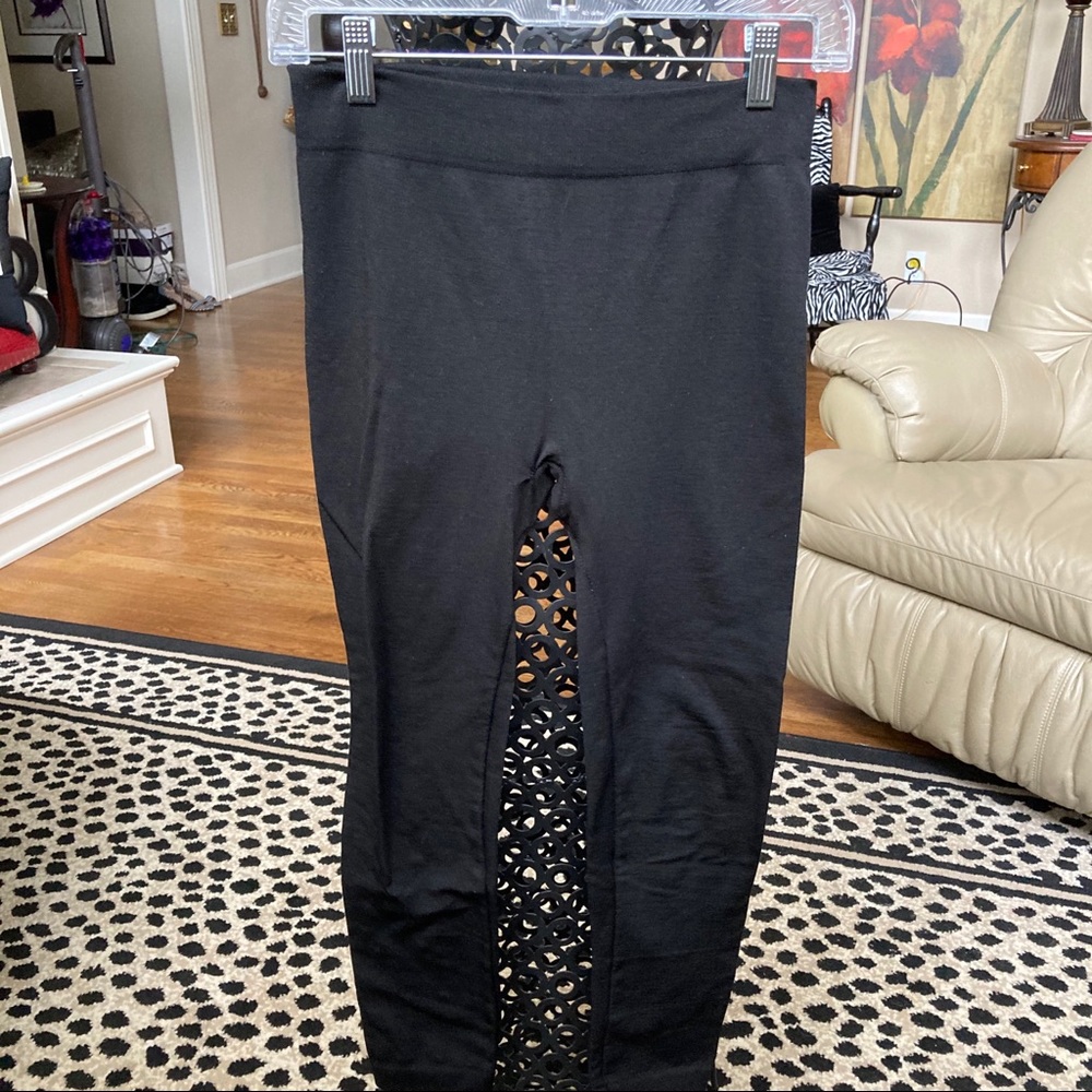 Gold Medal International black leggings Small